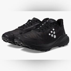 Craft Black and White Athletic Shoes